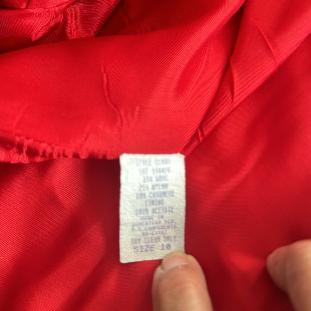 Casablanca Red Wool/Cashmere blend size 10 - Picture 9 of 9